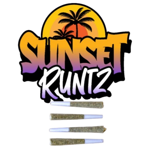Sunset Runtz - 24.449% - 4 - 1g Pre Rolls - EXOTIC GENETIX - Indica