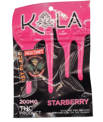 Starberry - 5 Pieces - 40mg THC - Gummies - KOLA FARMS - Hybrid