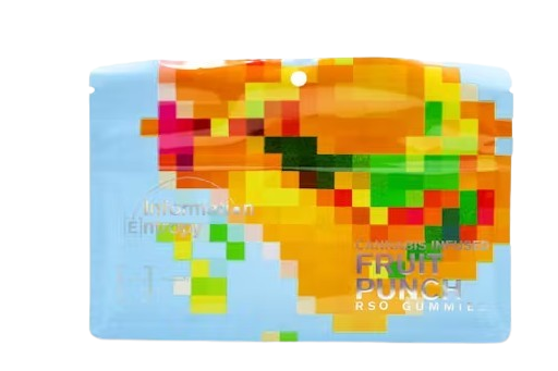 Fruit Punch - 10 Pieces - 20mg THC : 20mg CBD : 10mg CBN Per Piece - INFORMATION ENTROPY - Hybrid