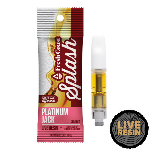 Platinum Jack - 1g - Splash Live Resin - Cartridge - FRESH COAST - Sativa