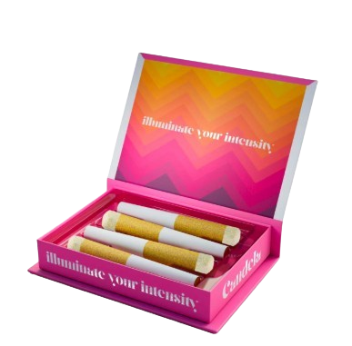 MAC Mint Cookies x Don Mega - 45.66% - 4 - 0.4g Mini Glazed Donut Pre Rolls - CANDELA - Hybrid