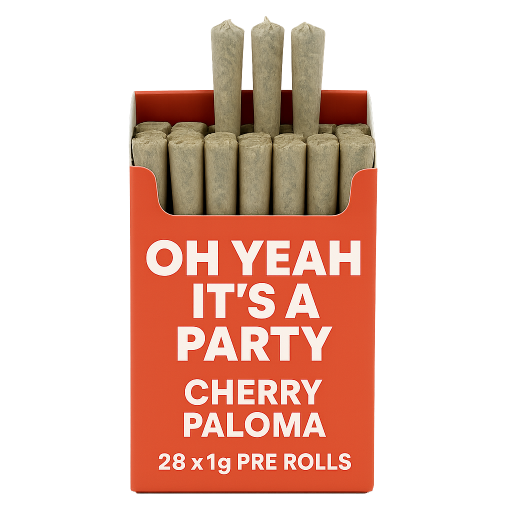 Cherry Paloma - Oh Yeah - It's A Party - 30.205% - 28 - 1g Pre Rolls - PHIX - Sativa