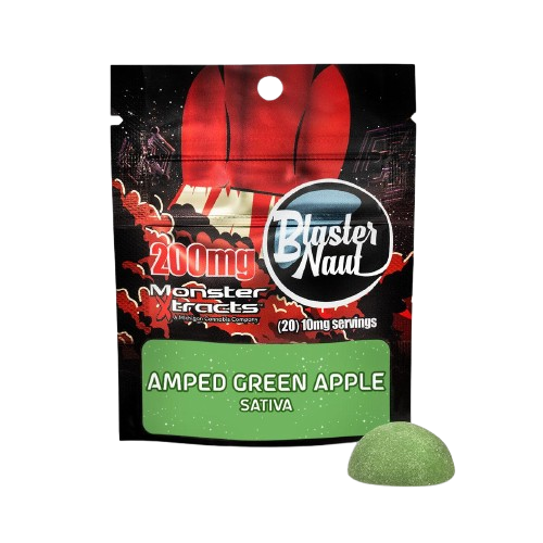 Amped Green Apple - 1 - MONSTER EXTRACTS - Sativa