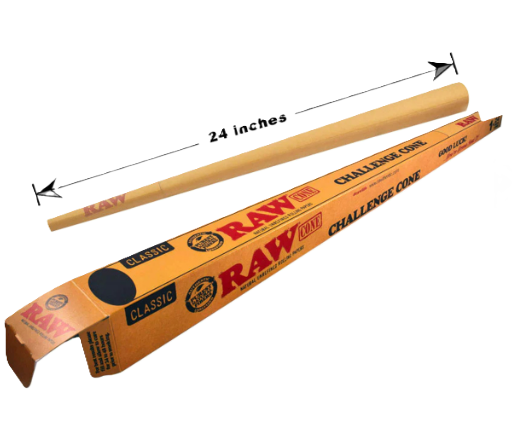 RAW - Classic Challenge 24'' Cone, One Giant Pre-Rolled Cone
