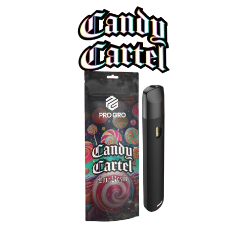 Candy Cartel - 1g - Live Resin - Disposable - PRO GRO - Hybrid