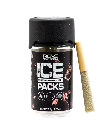 Apple Fritter - 46.7% - 5 - 0.5g Triple Infused Pre Rolls - ROVE - Hybrid