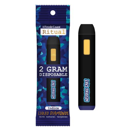 Wedding Cake - 2g - Ritual Liquid Diamonds - Disposable - FRESH COAST - Indica