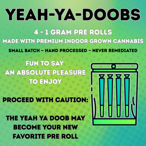 Sudz - Yeah Ya Doobs - 28.103% - 4 - 1g Pre Rolls - PHIX - Hybrid
