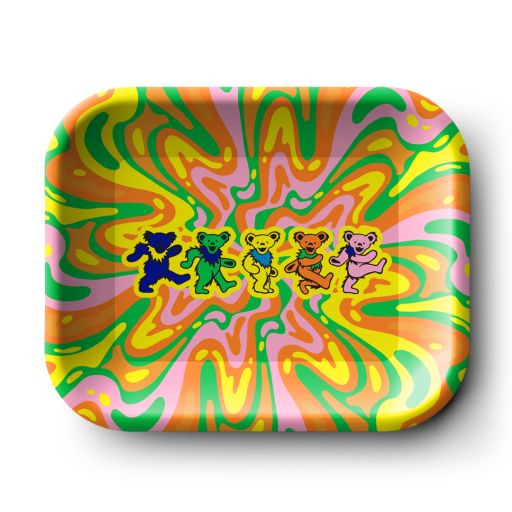 Grateful Dead Rolling Tray - Small - Dancing Bears