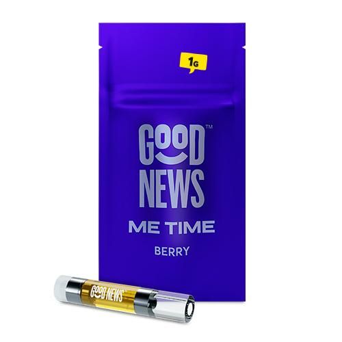 Me Time - Berry - 1g - Cartridge - GOOD NEWS - Indica