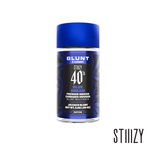 Blue Dream - 2.5g Blunt Pack - 40.82% - 5 - 0.5g Infused Blunts - STIIIZY - Sativa