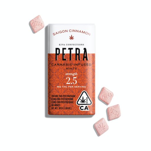 Saigon Cinnamon - 40 Pieces - 2.5mg THC - Mints - PETRA - Hybrid