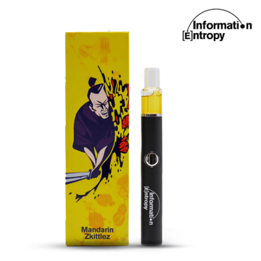 Mandarin Zkittlez - 0.5g - Live Rosin Disposable - Disposable - Information Entropy - Sativa