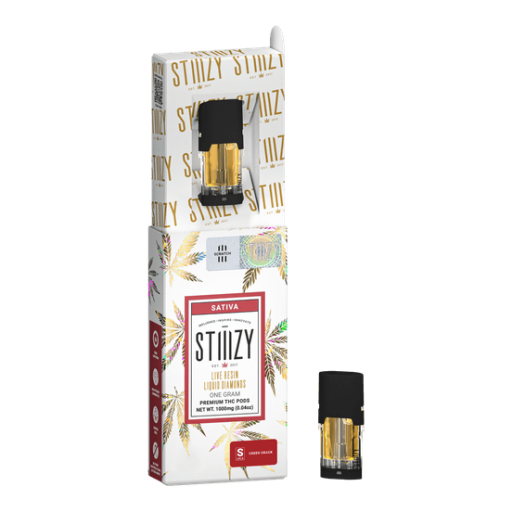 Purple Haze - 1g - Live Resin Melted Diamonds - Pod - STIIIZY - Sativa