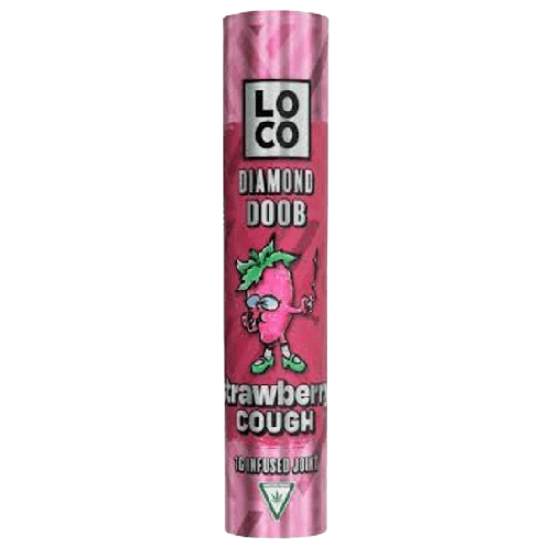 Strawberry Cough - 34.5841% - 1g - THCA Infused - LOCO - Sativa